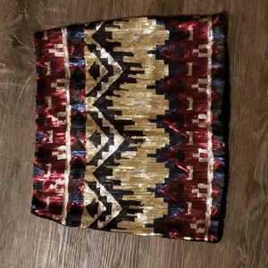 GF Sequined Mini Skirt